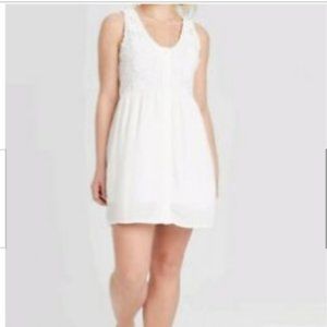 *SALE* Xhilaration Sleeveless White Dress Size S
